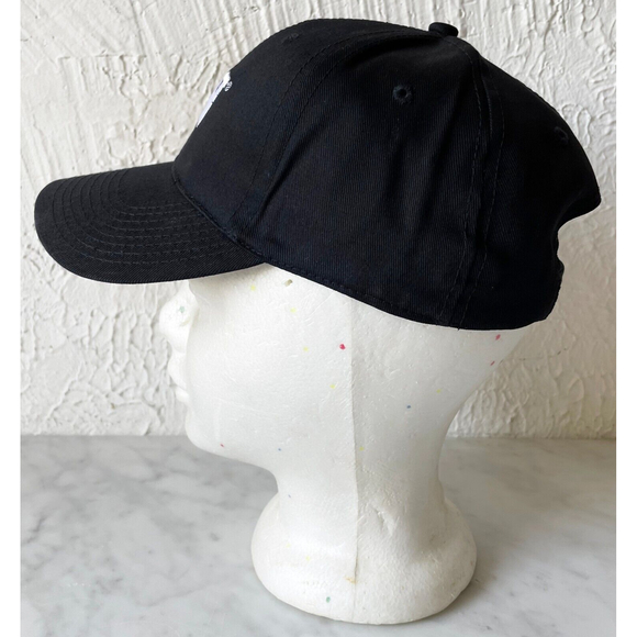 Caterpillar CAT Equipment Black Cotton Baseball Cap-One Size Adjustable Buckle - Picture 3 of 7